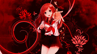 Red Anime Wallpaper