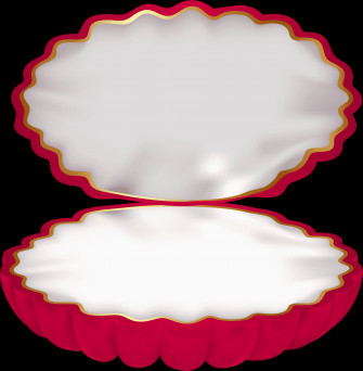 Open Clam Shell Illustration Wallpaper