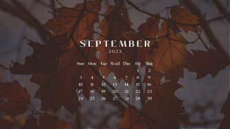 And Customizable September Templates