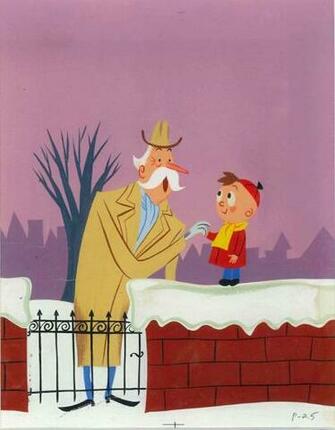 An Original Painting For The Gerald Mcboing Boing Book