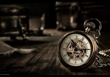 Vintage Clock Wallpaper Top Background