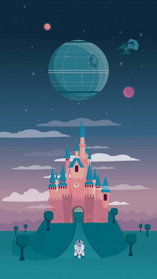 En iPhone Disney X Wallpaper