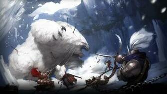 Fantasy Art Giant Polar Wallpaper