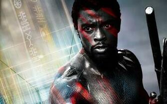 Chadwick Boseman As Black Panther Movie Full HD 2k