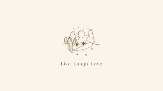 Beige Minimalist Wallpaper