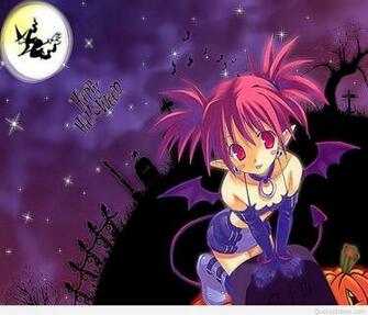 Halloween Anime Night Wallpaper HD