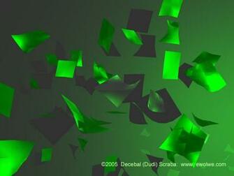 Exclusive Wallpaper 3d Green