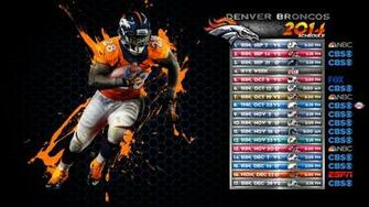 Denver Broncos Schedule Wallpaper By Denversportswalls On