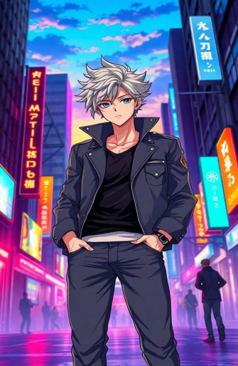 Anime Cool Guy Wallpaper