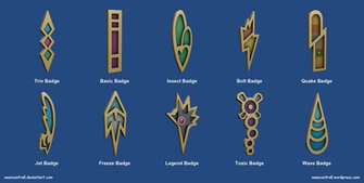 Pokemon Badges Unova League By Seancantrell
