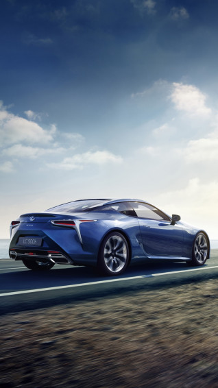 Lexus Lc Phone Wallpaper
