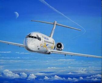 Pictures Airplane Passenger Airplanes Dc Painting Art Aviation