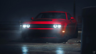Red Dodge Challenger Srt 4k Wallpaper HD Cars