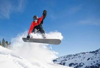 Getting Air In The Alpine Back Country Provo Scene