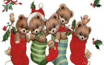 Christmas Stockings Background Wallpaper High Definition