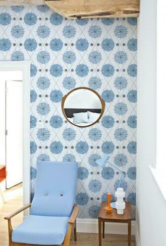 Botanical Bursts Wallpaper From Layla Faye Laylafaye Mirror