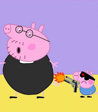 Scary Peppa Pig Wallpaper