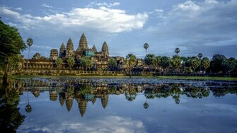 Religious Angkor Wat Wallpaper