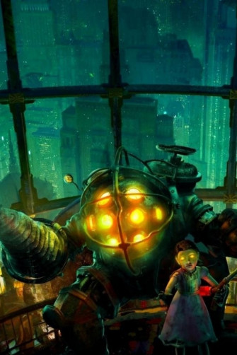 Bioshock Bigdaddy Littlesister Art
