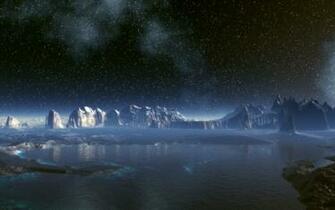 Wallpaper Antarctica And The Night Sky Full Of Stars