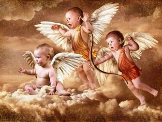 Angel Babies Wallpaper