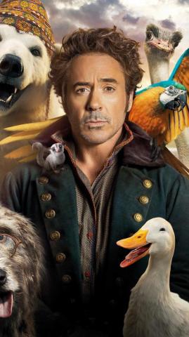 Dolittle Movie Character Poster 8k Wallpaper