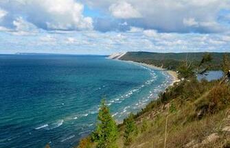 Lake Michigan S Sleeping Bear Dunes As The Top Great Lakes Beach