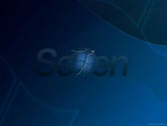 Windows Wallpaper Lightning Blue