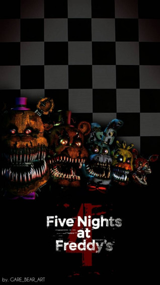 Fnaf Wallpaper By Garebearart1