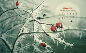 Cromoart Desktop Calendar November