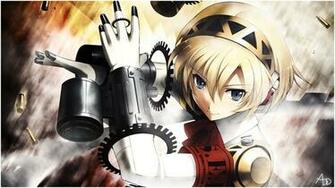 Aigis Persona Wallpaper By Sraddiction