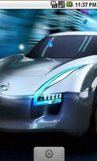 Neon 3d Futuristic Car Lwp Android Live Wallpaper