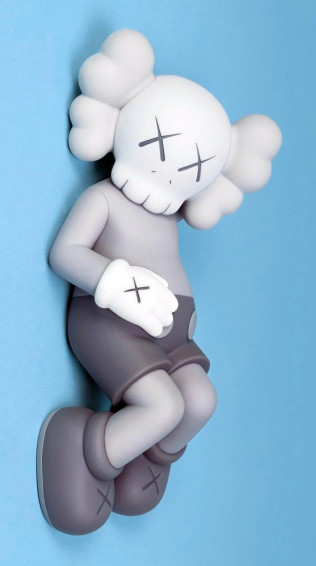 Kaws Grey Japan Holiday Companion Mount Fuji