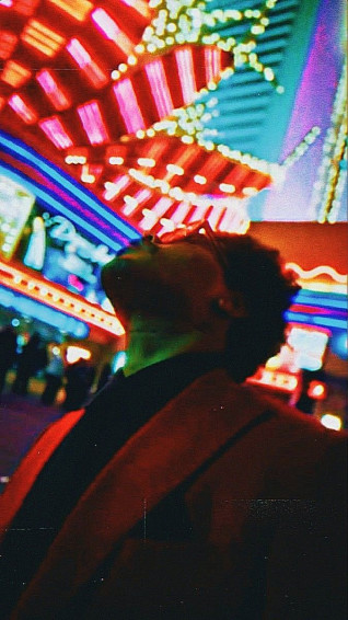 Blinding Lights The Weeknd Poster Wallpaper iPhone