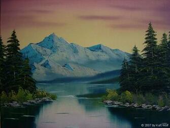 Bob Ross Incorporated Tattoo Design Bild