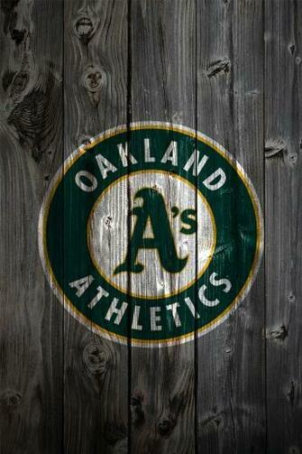 Oakland Athletics iPhone Wallpaper Background