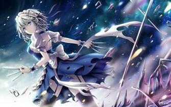 Wallpaper Of The Scarlet Devil Mansion Chief Maid Sakuya Izayoi