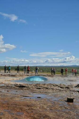 HD Wallpaper Geyser Strokkur Iceland Boiling Water