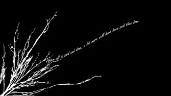 Dark Background Quotes Black Aesthetic Wallpaper