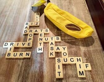 It S All About Purple Bananagrams Puzzles