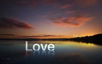 Love Peace Hope Wallpaper HD