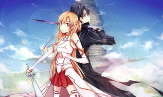 Kirito Asuna Sword Art Online HD Wallpaper
