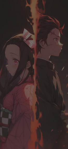 Demon Slayer Tanjiro Nezuko Wallpaper Anime Phone