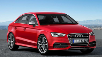Audi A3 Sedan Glacier Red Car HD Wallpaper