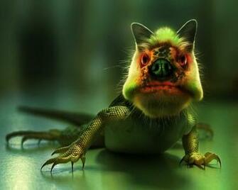 Wallpaper 3d Crazy Alligator Background HD