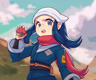 Trainer Akari Pokemon Pfp Wallpaper