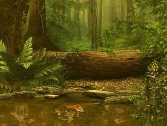 3d Forest Wallpaper