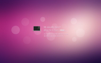 Mac Users Annoying Wallpaper By Devzign