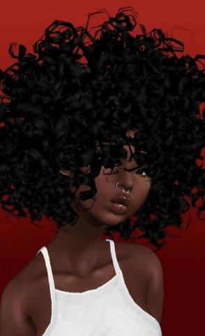 Curly Haired Girl Wallpaper HD