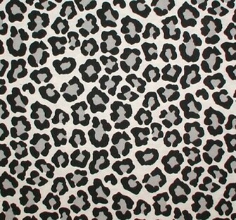 Cheetah Print Black And White Background Grey Leopard